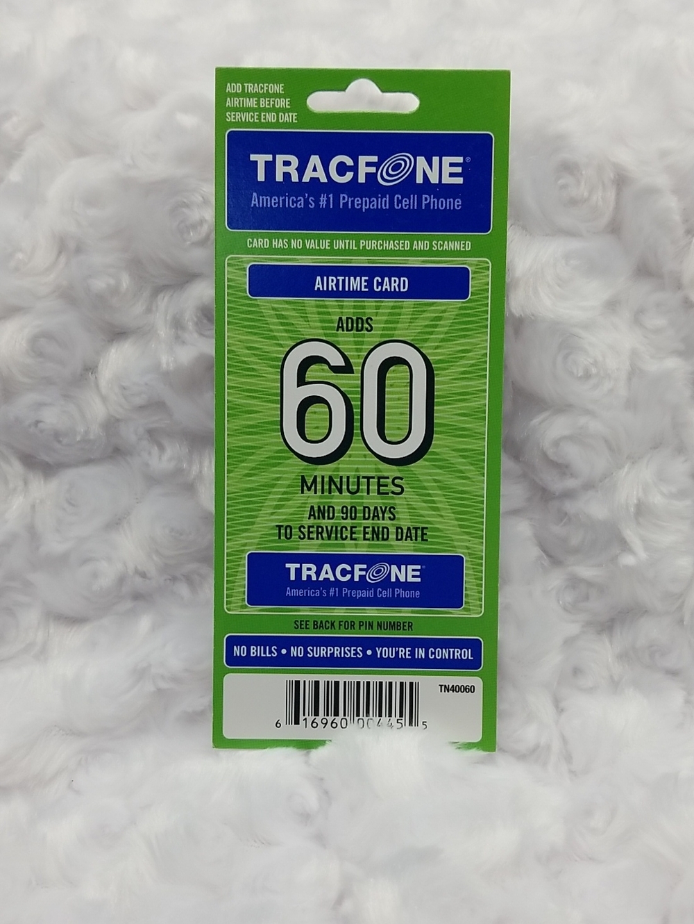 5 Brand New Tracfone 60 Minutes Prepaid Airtime Cards - Picture 2 of 12